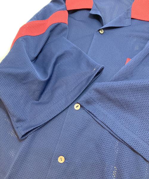 TUITACI（ツイタチ）TUITACI (ツイタチ) メッシュボーリングシャツ ネイビー サイズ:2の古着・服飾アイテム