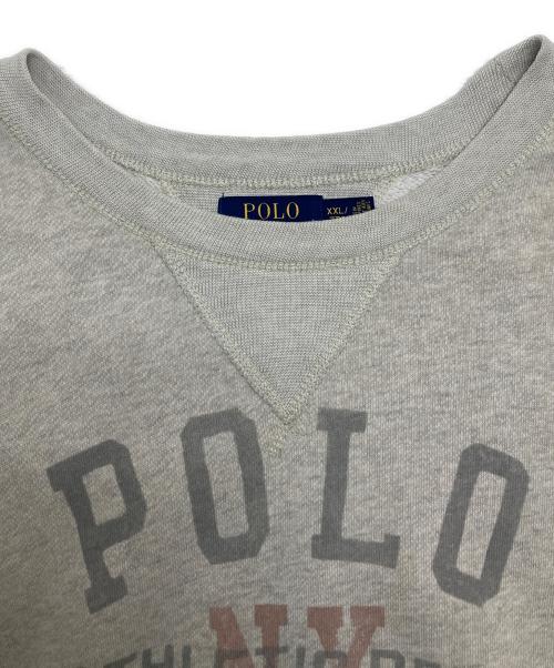 POLO RALPH LAUREN（ポロ・ラルフローレン）POLO RALPH LAUREN (ポロ・ラルフローレン) スウェット グレー サイズ:XXLの古着・服飾アイテム