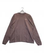 Patagoniaパタゴニア）の古着「長袖Tシャツ」｜ブラウン
