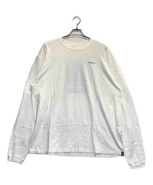 Patagonia（パタゴニア）Patagonia (パタゴニア) 長袖Tシャツ ホワイト サイズ:XLの古着・服飾アイテム
