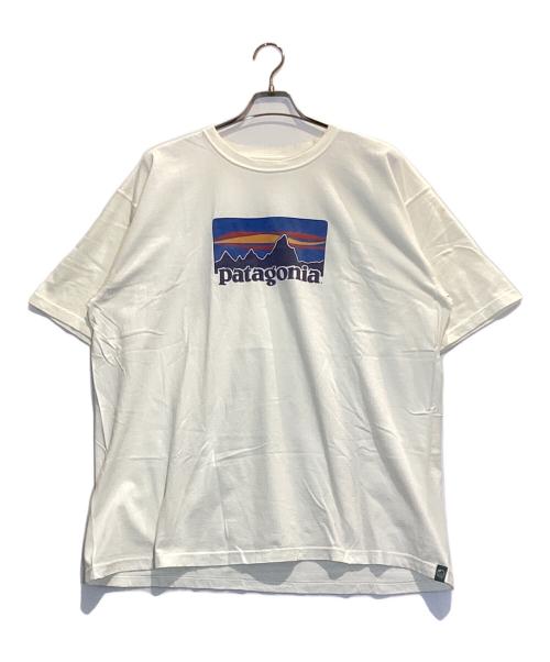 Patagonia（パタゴニア）Patagonia (パタゴニア) Tシャツ ホワイト サイズ:XLの古着・服飾アイテム