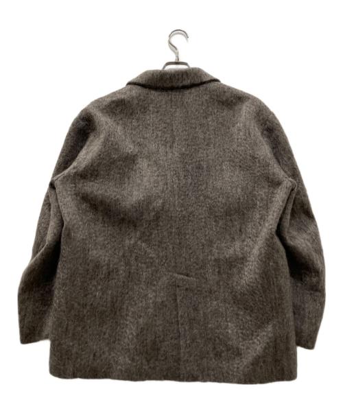 CLANE（クラネ）CLANE (クラネ) MIX SHAGGY OVER TAILORED JACKET ブラウン サイズ:1の古着・服飾アイテム