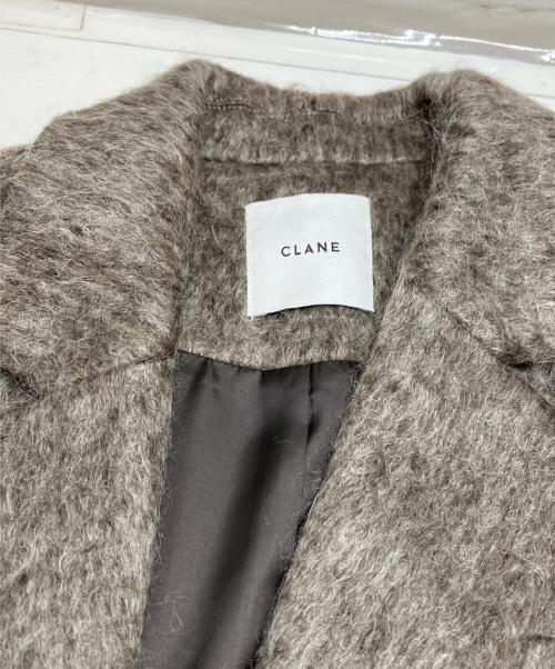 CLANE（クラネ）CLANE (クラネ) MIX SHAGGY OVER TAILORED JACKET ブラウン サイズ:1の古着・服飾アイテム