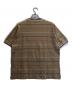 stussy (ステューシー) ボーダーTシャツ ブラウン サイズ:M：6000円