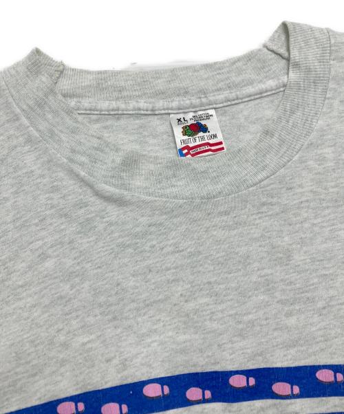 FRUIT OF THE LOOM（フルーツオブザルーム）FRUIT OF THE LOOM (フルーツオブザルーム) プリントTシャツ グレー サイズ:XLの古着・服飾アイテム