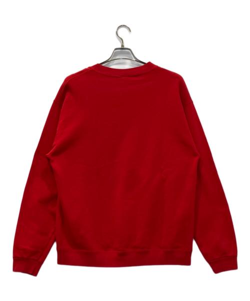 DISNEY（ディズニー）Disney (ディズニー) プリントスウェット レッド サイズ:Sの古着・服飾アイテム