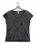 CELINE（セリーヌ）の古着「ハート型チェーンプリントTシャツ」｜グレー