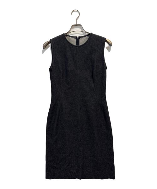 DOLCE & GABBANA（ドルチェ＆ガッバーナ）DOLCE & GABBANA (ドルチェ＆ガッバーナ) ノースリーブワンピース ブラック サイズ:42の古着・服飾アイテム