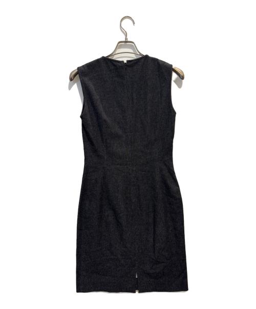 DOLCE & GABBANA（ドルチェ＆ガッバーナ）DOLCE & GABBANA (ドルチェ＆ガッバーナ) ノースリーブワンピース ブラック サイズ:42の古着・服飾アイテム