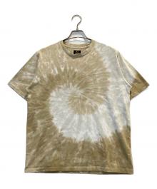 Needles（ニードルズ）の古着「タイダイTシャツ」｜ベージュ