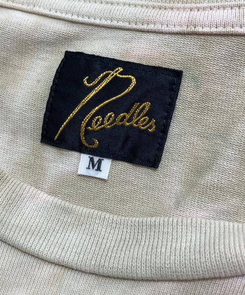 Needles（ニードルズ）Needles (ニードルズ) タイダイTシャツ ベージュ サイズ:Mの古着・服飾アイテム