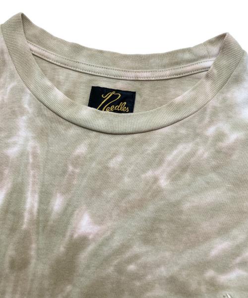 Needles（ニードルズ）Needles (ニードルズ) タイダイTシャツ ベージュ サイズ:Mの古着・服飾アイテム