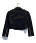 MOSCHINO CHEAP AND CHIC (モスキーノ チープアンドシック) コットンライダースジャケット ブラック サイズ:I42：6000円
