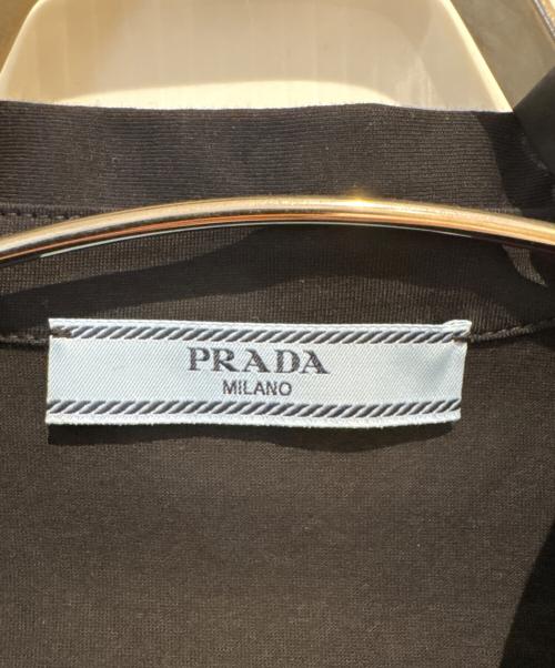 PRADA（プラダ）PRADA (プラダ) 半袖ポロシャツ ブラック サイズ:Sの古着・服飾アイテム