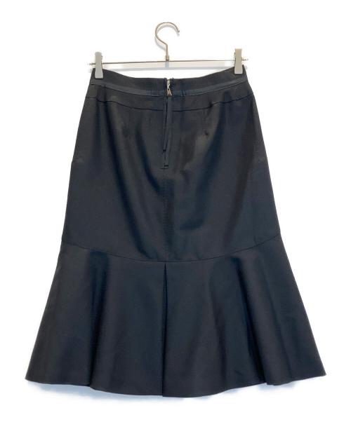 LOUIS VUITTON（ルイ ヴィトン）LOUIS VUITTON (ルイ ヴィトン) ウールスカート ブラック サイズ:40の古着・服飾アイテム