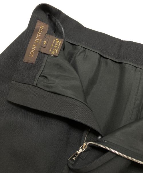 LOUIS VUITTON（ルイ ヴィトン）LOUIS VUITTON (ルイ ヴィトン) ウールスカート ブラック サイズ:40の古着・服飾アイテム