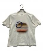 PAUL SMITHポールスミス）の古着「サークルロゴ プリントTシャツ」｜ホワイト