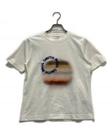 PAUL SMITH（ポールスミス）の古着「サークルロゴ プリントTシャツ」｜ホワイト