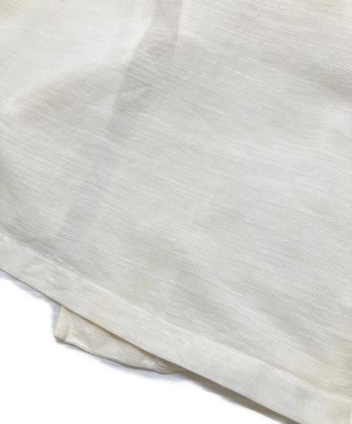 LEONARD FASHION（レオナールファッション）LEONARD FASHION (レオナールファッション) リネンコート ホワイト サイズ:11ARの古着・服飾アイテム