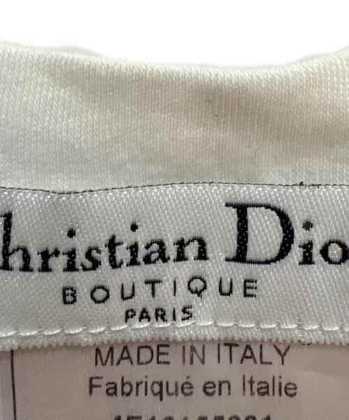 Christian Dior（クリスチャン ディオール）Christian Dior (クリスチャン ディオール) ハードコアラインチェーンタンクトップ ホワイト サイズ:36の古着・服飾アイテム