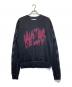 OFFWHITE（オフホワイト）の古着「プリントスウェット」｜ブラック