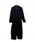 ISAMU KATAYAMA BACKLASH（イサムカタヤマ・バックラッシュ）の古着「KANGAROO SUEDE JUMPSUIT」｜ブラック