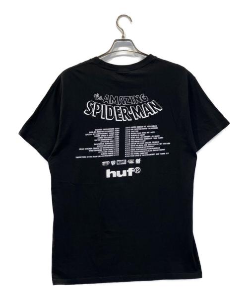 MARVEL（マーベル）MARVEL (マーベル) HUF (ハフ) Tシャツ ブラック サイズ:Lの古着・服飾アイテム