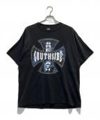 BREATHブレス）の古着「SOUTHSIDE CROSS LOGO TEE」｜ブラック