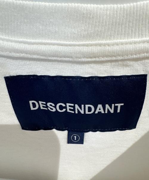 DESCENDANT（ディセンダント）DESCENDANT (ディセンダント) UNDER THE CURRENT SS (WHITE) ホワイト サイズ:1の古着・服飾アイテム