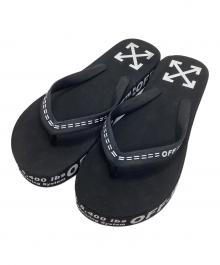 OFFWHITE（オフホワイト）の古着「FLIP FLOP BLACK NO COLOR」｜ブラック