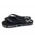OFFWHITE (オフホワイト) FLIP FLOP BLACK NO COLOR ブラック サイズ:サイズ41(約26cm前後)：8000円