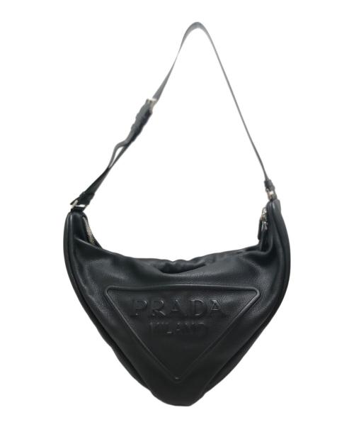 PRADA（プラダ）PRADA (プラダ) トライアングルロゴヴィッテロダイノショルダーバッグの古着・服飾アイテム