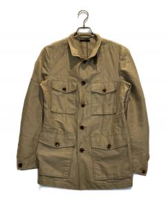 中古・古着通販】COMOLI (コモリ) シルクネップミリタリージャケット