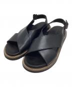 KEENキーン）の古着「LANA CROSS STRAP SANDAL」｜ブラック