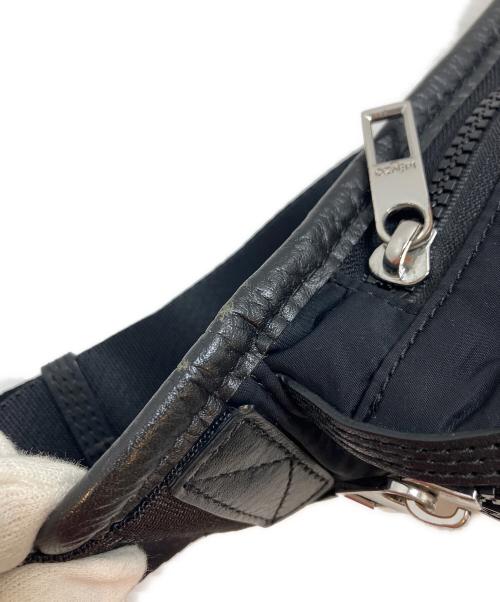 KENZO（ケンゾー）KENZO (ケンゾー) LOGO BUMBAG ブラックの古着・服飾アイテム