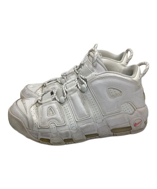 NIKE（ナイキ）NIKE (ナイキ) Air More Uptempo 'Triple White' ホワイト サイズ:27.5CMの古着・服飾アイテム