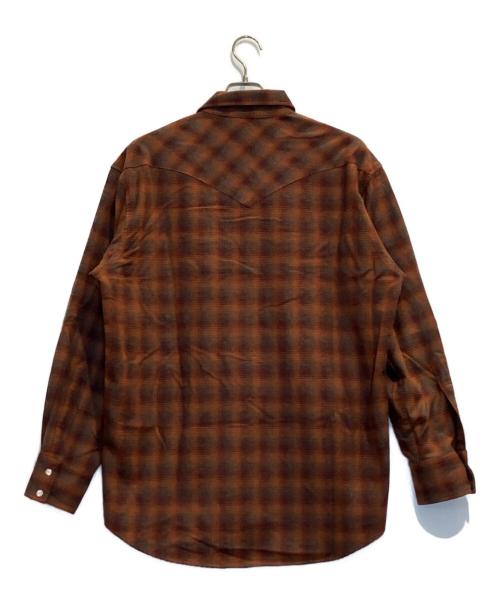 PENDLETON（ペンドルトン）PENDLETON (ペンドルトン) チェックシャツ ブラウン サイズ:Lの古着・服飾アイテム