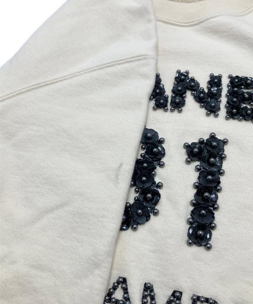 CHANEL（シャネル）CHANEL (シャネル) RUE CAMBON カメリアスウェット アイボリー サイズ:Sの古着・服飾アイテム