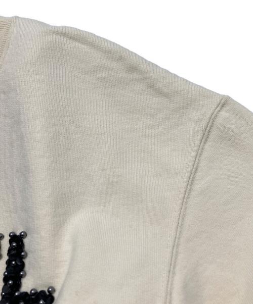 CHANEL（シャネル）CHANEL (シャネル) RUE CAMBON カメリアスウェット アイボリー サイズ:Sの古着・服飾アイテム