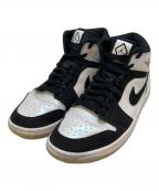 NIKEナイキ）の古着「Air Jordan 1 Mid Omega」｜ブラック×ホワイト