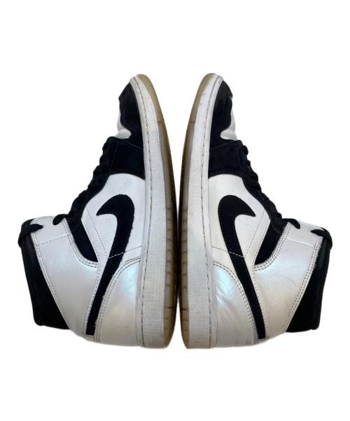 NIKE（ナイキ）NIKE (ナイキ) Air Jordan 1 Mid Omega ブラック×ホワイト サイズ:US9/UK8/EUR42.5/cm27の古着・服飾アイテム
