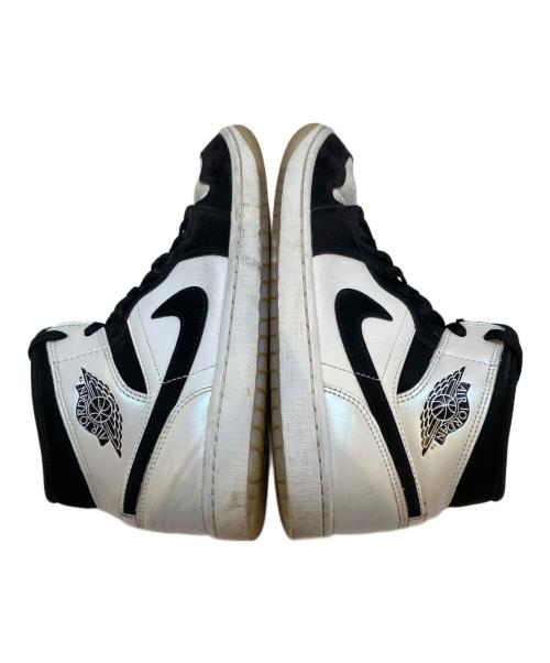 NIKE（ナイキ）NIKE (ナイキ) Air Jordan 1 Mid Omega ブラック×ホワイト サイズ:US9/UK8/EUR42.5/cm27の古着・服飾アイテム