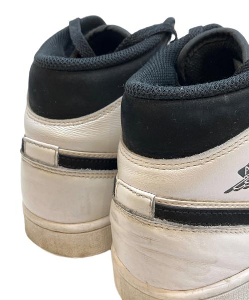 NIKE（ナイキ）NIKE (ナイキ) Air Jordan 1 Mid Omega ブラック×ホワイト サイズ:US9/UK8/EUR42.5/cm27の古着・服飾アイテム