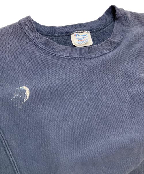 Champion REVERSE WEAVE（チャンピオン リバース ウィーブ）Champion REVERSE WEAVE (チャンピオン リバース ウィーブ) REVERSE WEAVE スウェットプルオーバー ネイビー サイズ:Lの古着・服飾アイテム