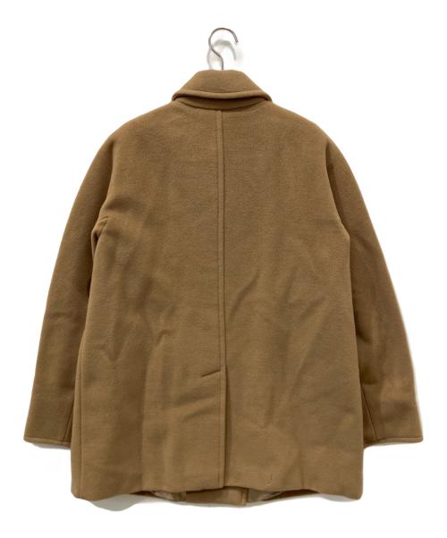 MaxMara（マックスマーラ）MaxMara (マックスマーラ) ウールショートコート ベージュ サイズ:40の古着・服飾アイテム