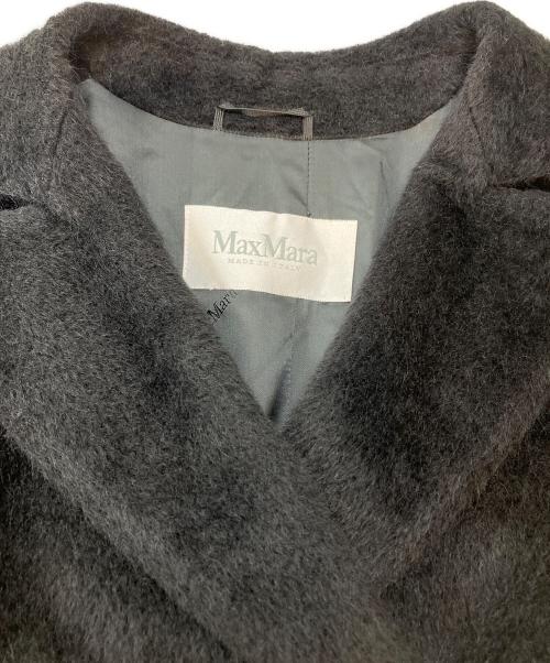 MaxMara（マックスマーラ）MaxMara (マックスマーラ) アルパカ混コート ブラック サイズ:42の古着・服飾アイテム