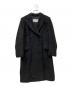 MaxMara（マックスマーラ）の古着「アルパカ混コート」｜ブラック