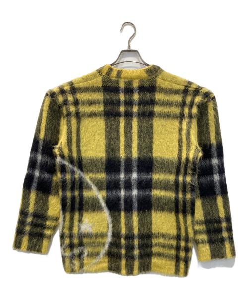 Christian Dior（クリスチャン ディオール）Christian Dior (クリスチャン ディオール) モヘア混ニット イエロー サイズ:38の古着・服飾アイテム