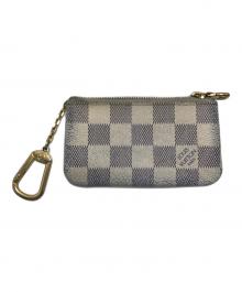LOUIS VUITTON（ルイ ヴィトン）の古着「ダミエ・アズール　コインケース」｜ホワイト