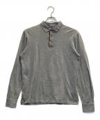 RALPH LAUREN Purple Labelラルフ ローレン パープル レーベル）の古着「ポロシャツ」｜グレー